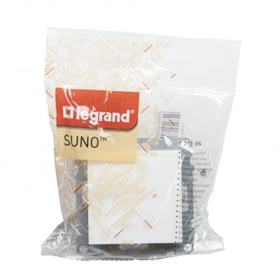 Suno Łącznik Schodowy - 10 Ax - 250V - Zaciski Automatyczne Biały 721106 LEGRAND (721106)
